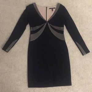 BCBG Maxazria Black Body Con Dress